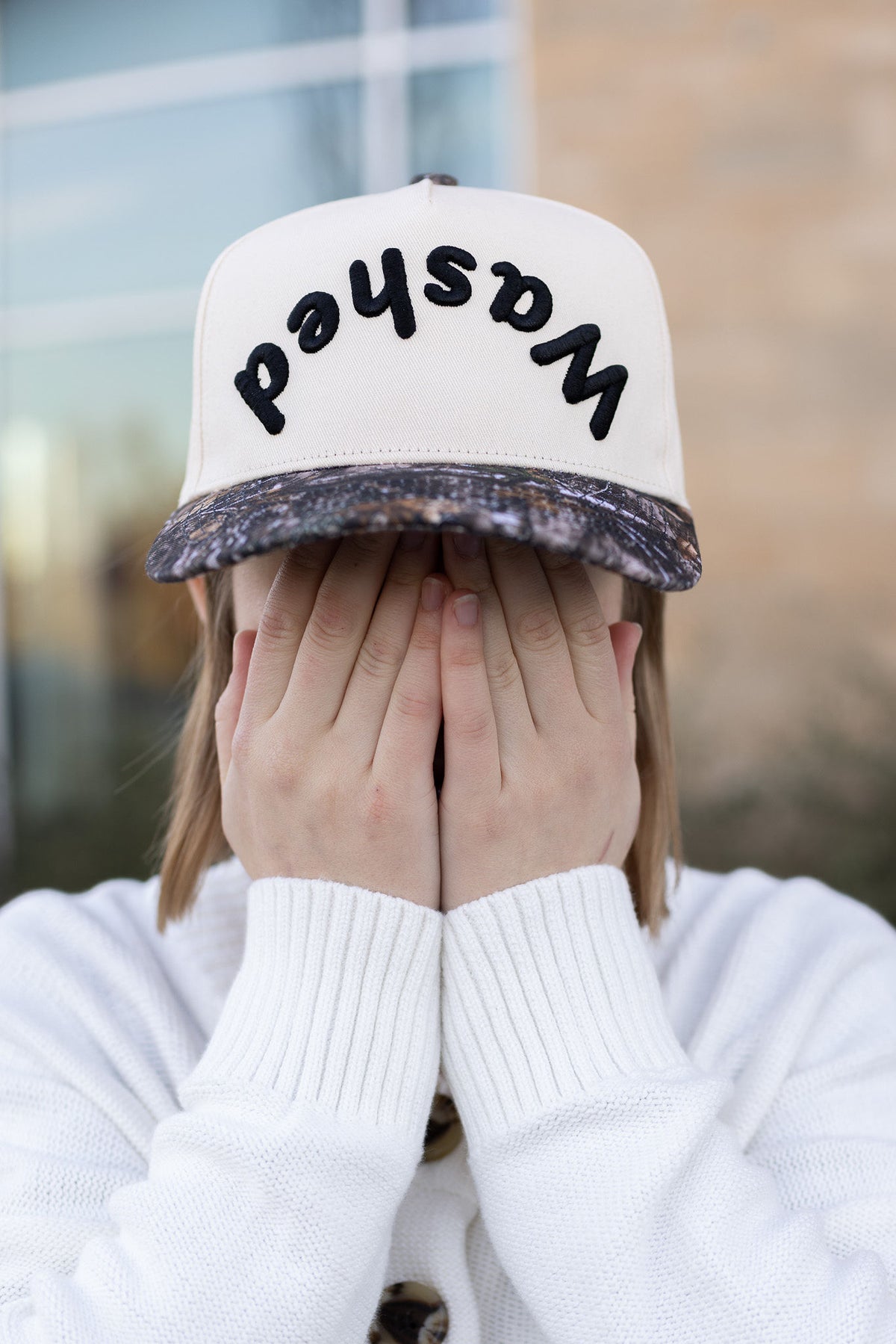 "Washed" Camo Hat