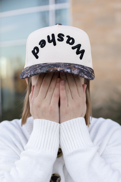 "Washed" Camo Hat